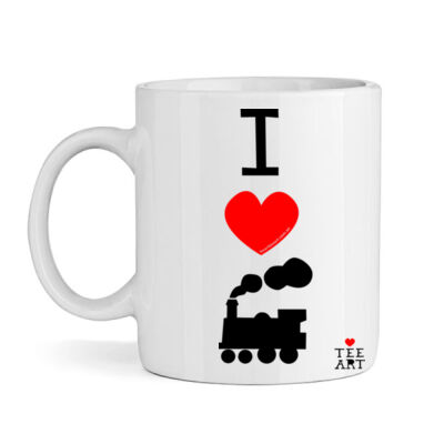 I ❤ TRAINS MUG Thumbnail