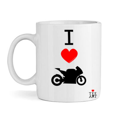 I ❤ MOTORBIKES MUG Thumbnail