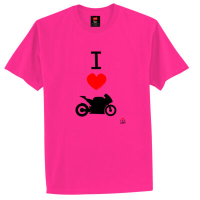 I ❤ MOTORBIKES MEN'S TEE Thumbnail