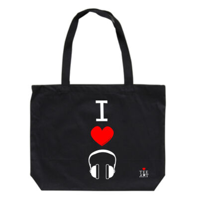 I ❤ HEADPHONES TOTE Thumbnail