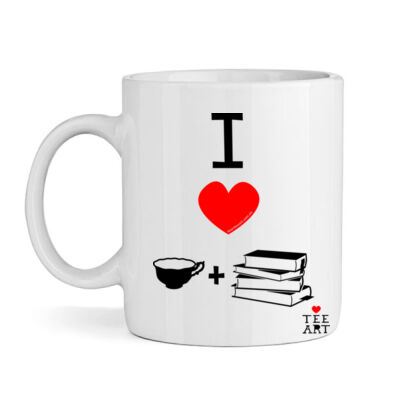 I ❤ TEA + BOOKS MUG Thumbnail