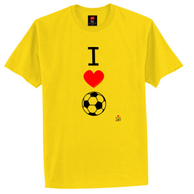 I ❤ SOCCER MEN'S TEE Thumbnail