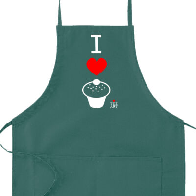 I ❤ CUPCAKES APRON Thumbnail