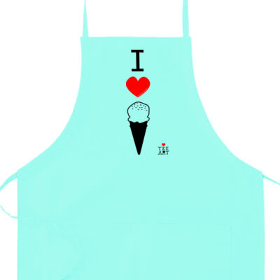 I ❤ ICE CREAM APRON Thumbnail