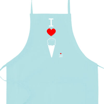I ❤ ICE CREAM APRON Thumbnail