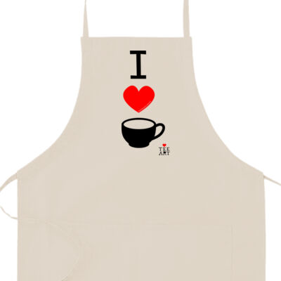 I ❤ CAPPUCCINO APRON Thumbnail