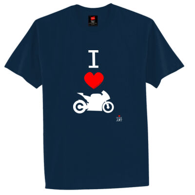I ❤ MOTORBIKES MEN'S TEE Thumbnail