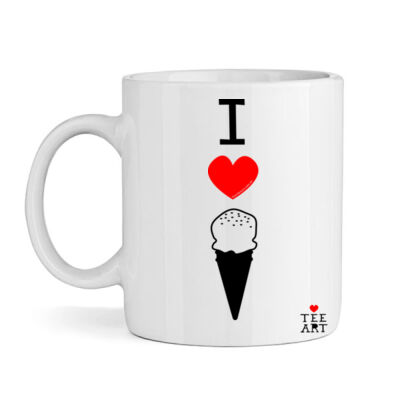 I ❤ ICE CREAM MUG Thumbnail