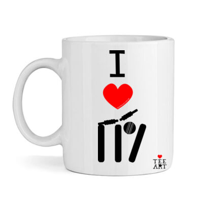I ❤ CRICKET MUG Thumbnail