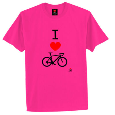 I ❤ ROAD BIKES MEN'S TEE Thumbnail