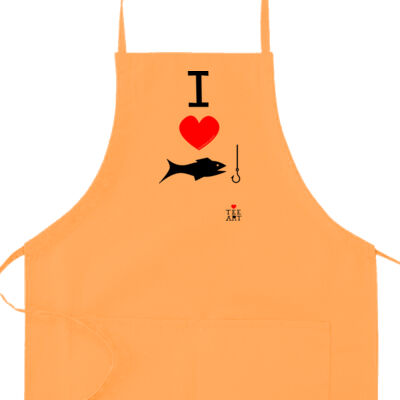I ❤ FISHING APRON Thumbnail