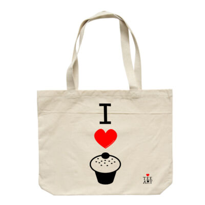 I ❤ CUPCAKES TOTE Thumbnail