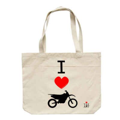 I ❤ MOTOCROSS TOTE Thumbnail