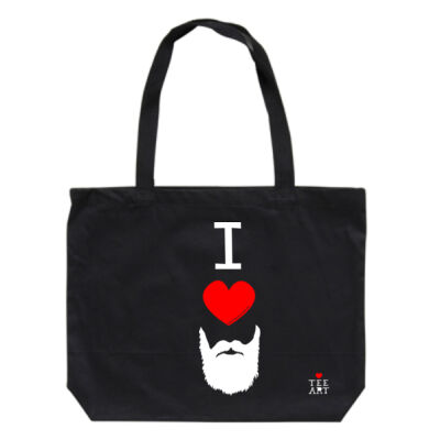 I ❤ BEARDS TOTE Thumbnail