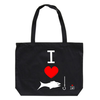 I ❤ FISHING TOTE Thumbnail