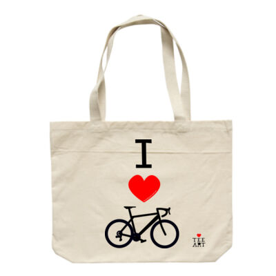 I ❤ ROAD BIKES TOTE Thumbnail
