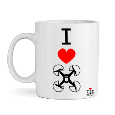 I ❤ DRONES MUG Thumbnail