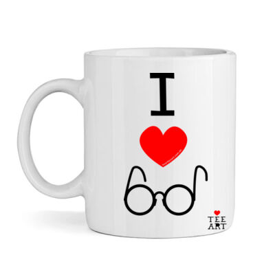 I ❤ GLASSES MUG Thumbnail