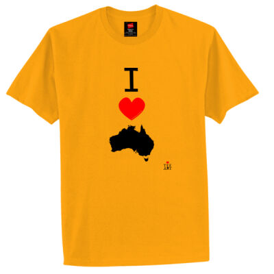 I ❤ AUSTRALIA MEN'S TEE Thumbnail