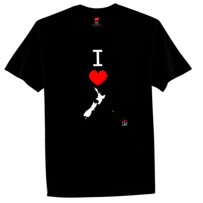 I ❤ NEW ZEALAND MEN'S TEE Thumbnail