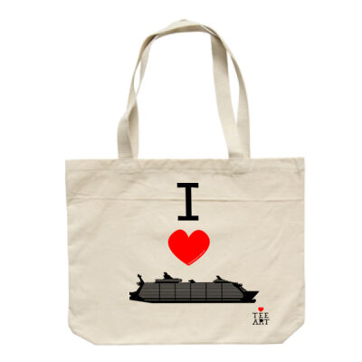 I ❤ CRUISES TOTE Thumbnail