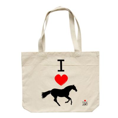 I ❤ HORSES TOTE Thumbnail