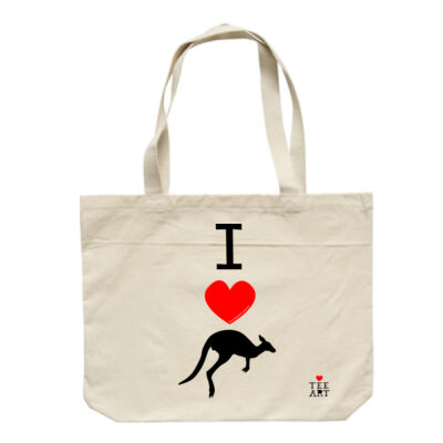 I ❤ KANGAROOS TOTE Thumbnail