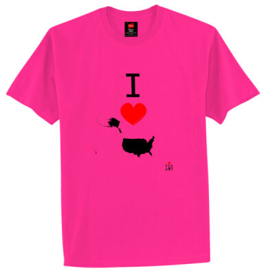 I ❤ USA MEN'S TEE Thumbnail