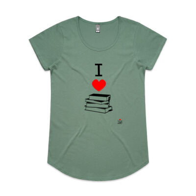 I ❤ BOOKS WOMEN'S TEE Thumbnail