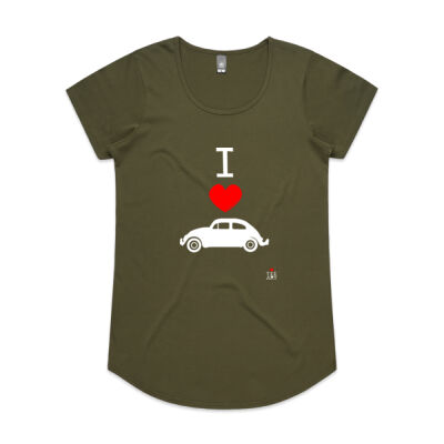 I ❤ BEETLES WOMEN'S TEE Thumbnail