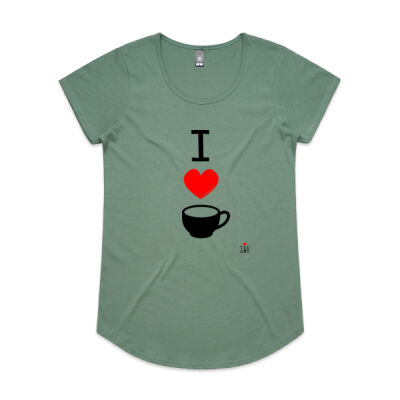I ❤ CAPPUCCINO WOMEN'S TEE Thumbnail