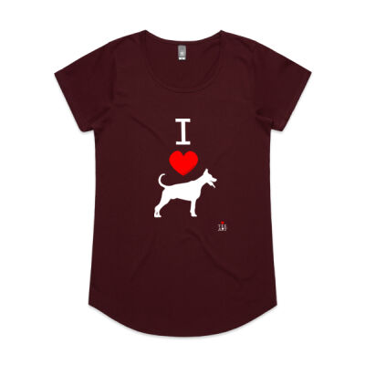 I ❤ DOGS WOMEN'S TEE Thumbnail