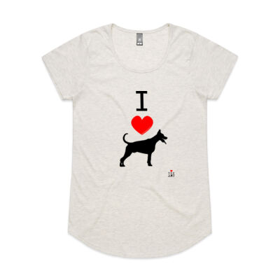 I ❤ DOGS WOMEN'S TEE Thumbnail