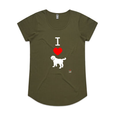 I ❤ PUPPIES WOMEN'S TEE Thumbnail