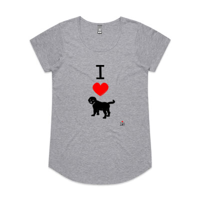 I ❤ PUPPIES WOMEN'S TEE Thumbnail