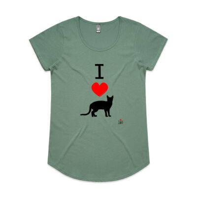 I ❤ CATS WOMEN'S TEE Thumbnail