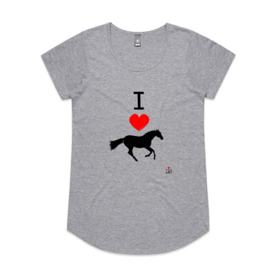 I ❤ HORSES WOMEN'S TEE Thumbnail