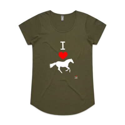 I ❤ HORSES WOMEN'S TEE Thumbnail
