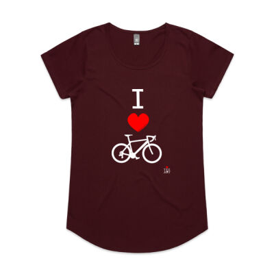 I ❤ ROAD BIKES WOMEN'S TEE Thumbnail