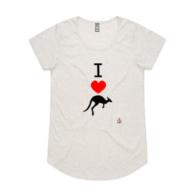 I ❤ KANGAROOS WOMEN'S TEE Thumbnail