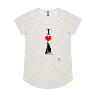 I ❤ SAILING WOMEN'S TEE Thumbnail
