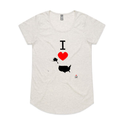 I ❤ USA WOMEN'S TEE Thumbnail