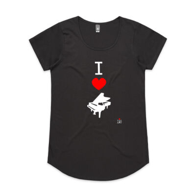I ❤ PIANO WOMEN'S TEE Thumbnail