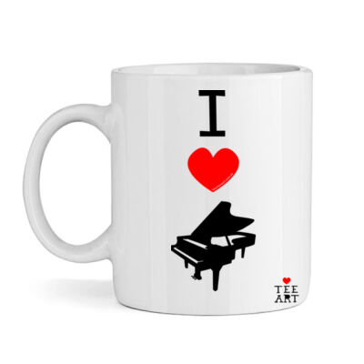 I ❤ PIANO MUG Thumbnail