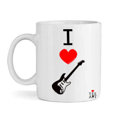 I ❤ ELECTRIC GUITARS MUG Thumbnail