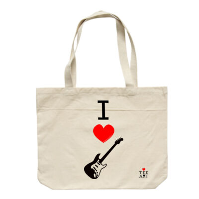 I ❤ ELECTRIC GUITARS TOTE Thumbnail