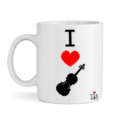 I ❤ VIOLIN MUG Thumbnail