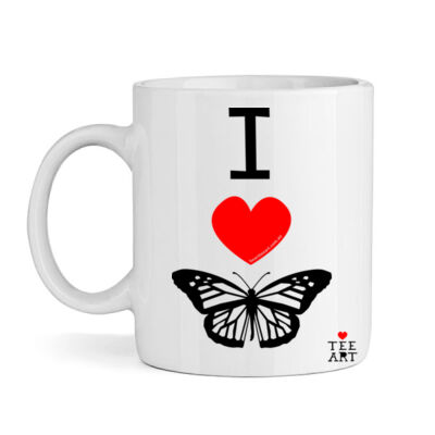 I ❤ BUTTERFLIES MUG Thumbnail