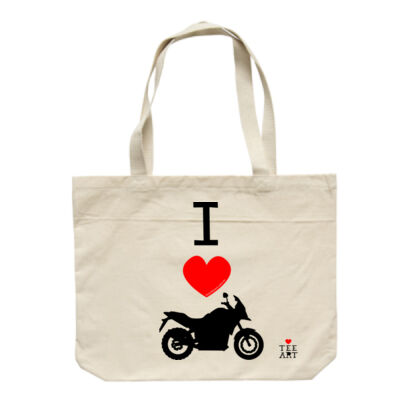 I ❤ DUAL-SPORT MOTORBIKES TOTE Thumbnail