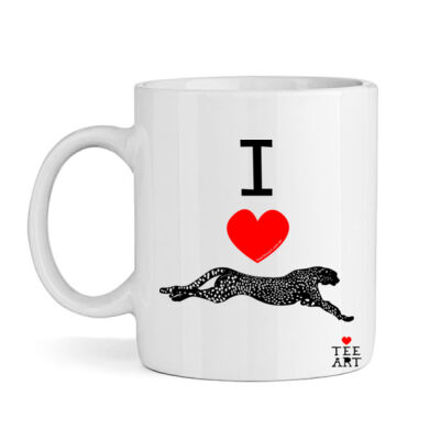 I ❤ CHEETAHS MUG Thumbnail